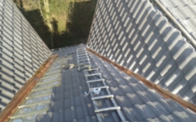 Installation d'une toiture en zinc moderne sur une maison à Lyon